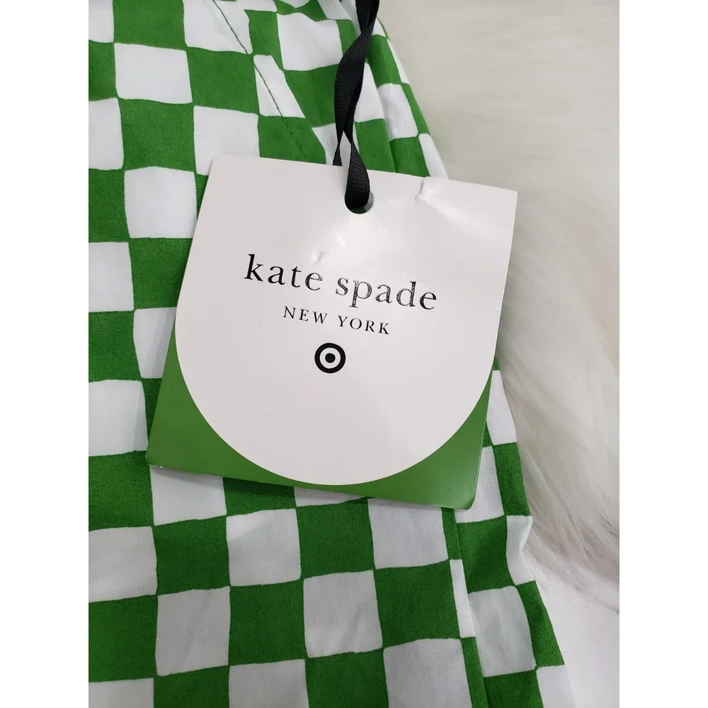 NEW Strawberry Kate Spade‎ x Target Girl's Green Pull On Shorts SIZE XL